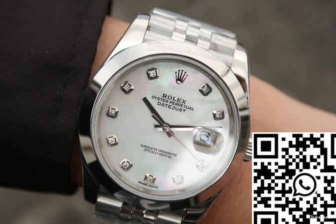Factory Rolex Dial EW Diamond-set M126300 Datejust 0223